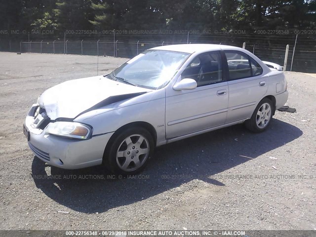 3N1CB51D55L568571 - 2005 NISSAN SENTRA 1.8/1.8S SILVER photo 2