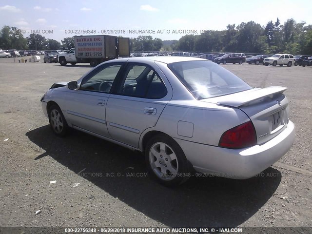 3N1CB51D55L568571 - 2005 NISSAN SENTRA 1.8/1.8S SILVER photo 3