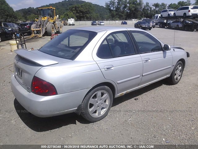 3N1CB51D55L568571 - 2005 NISSAN SENTRA 1.8/1.8S SILVER photo 4