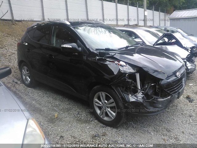 KM8JU3AC6CU473896 - 2012 HYUNDAI TUCSON GLS/LIMITED BLACK photo 1