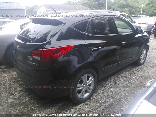 KM8JU3AC6CU473896 - 2012 HYUNDAI TUCSON GLS/LIMITED 黑色 照片 4