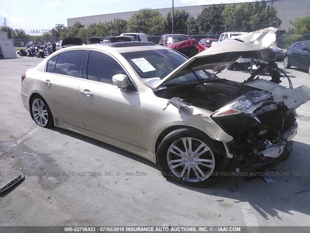 KMHGC4DD4CU170879 - 2012 HYUNDAI GENESIS 3.8L TAN photo 1