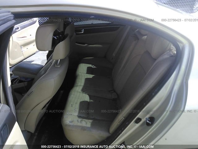 KMHGC4DD4CU170879 - 2012 HYUNDAI GENESIS 3.8L TAN photo 8