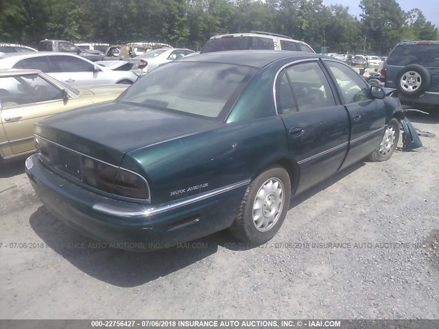 1G4CW52KXX4657393 - 1999 BUICK PARK AVENUE  GREEN photo 4