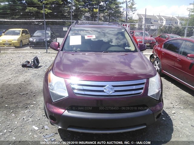 2S3DB417986125971 - 2008 SUZUKI XL7 LUXURY MAROON photo 6