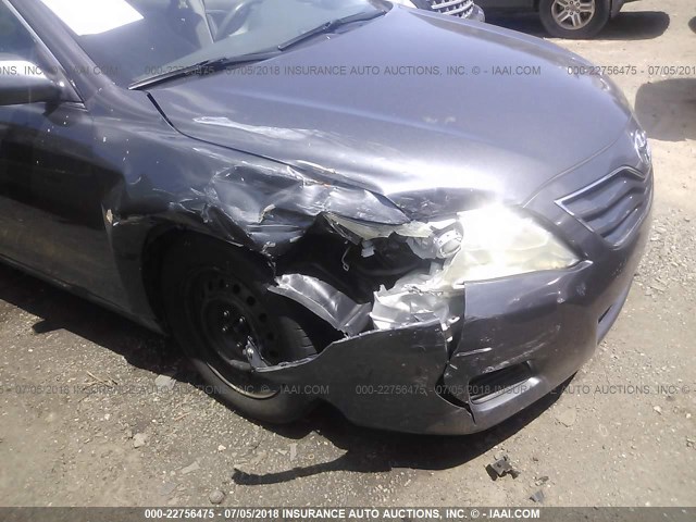 4T1BF3EK3AU104703 - 2010 TOYOTA CAMRY SE/LE/XLE GRAY photo 6