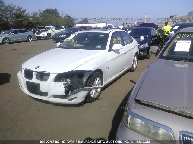 WBAPK5C51AA650235 - 2010 BMW 328 XI SULEV WHITE photo 2