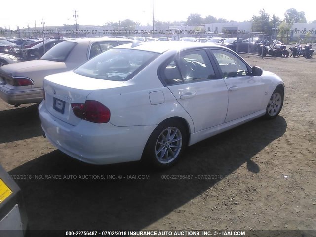 WBAPK5C51AA650235 - 2010 BMW 328 XI SULEV WHITE photo 4
