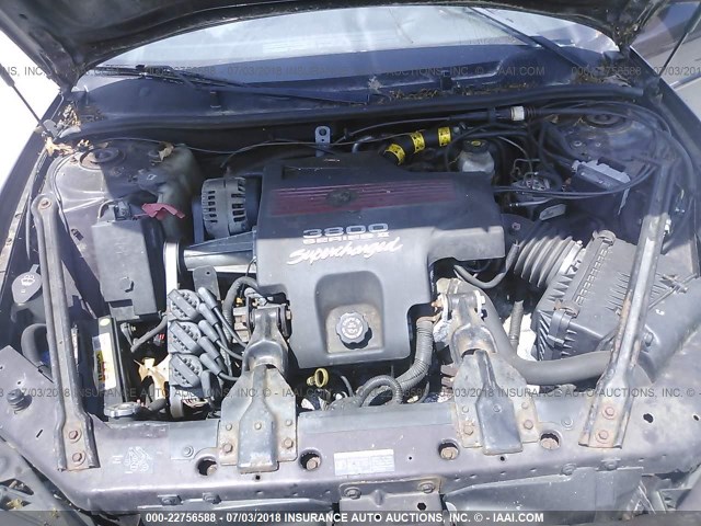 1G2WR52172F253579 - 2002 PONTIAC GRAND PRIX GTP PURPLE photo 10