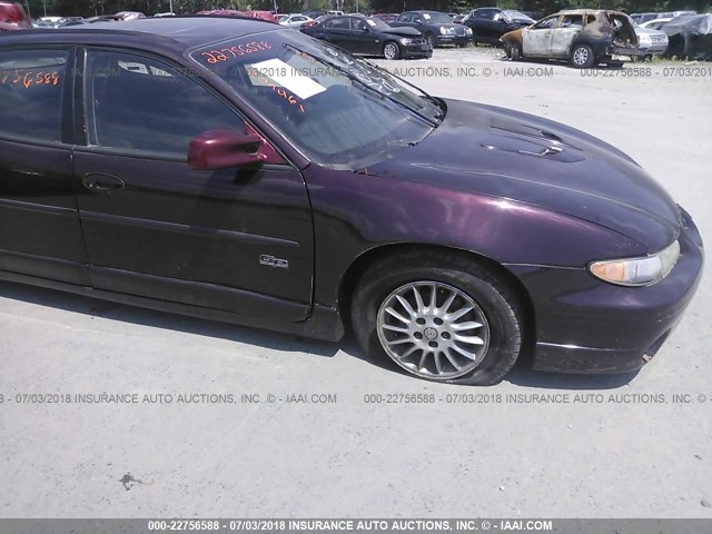 1G2WR52172F253579 - 2002 PONTIAC GRAND PRIX GTP PURPLE photo 6