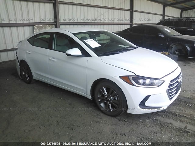 5NPD84LF0HH088757 - 2017 HYUNDAI ELANTRA SE/VALUE/LIMITED WHITE photo 1