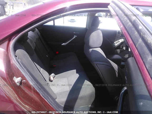 1G2ZJ57K794272340 - 2009 PONTIAC G6 BURGUNDY photo 8
