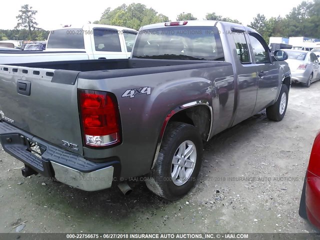 2GTEK19C671609286 - 2007 GMC NEW SIERRA K1500 GRAY photo 4