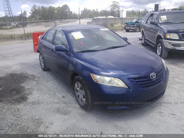 4T1BE46K19U299249 - 2009 TOYOTA CAMRY SE/LE/XLE BLUE photo 1