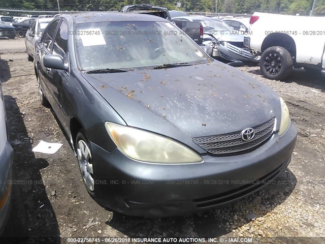 4T1BE32K42U585134 - 2002 TOYOTA CAMRY LE/XLE/SE მწვანე ფოტო 6
