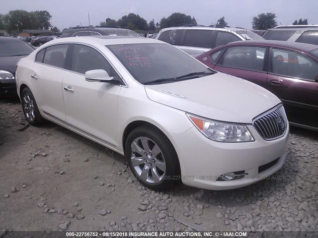 1G4GH5E34DF269351 - 2013 BUICK LACROSSE PREMIUM WHITE photo 1