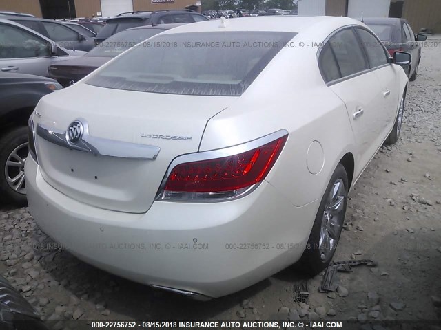 1G4GH5E34DF269351 - 2013 BUICK LACROSSE PREMIUM WHITE photo 4