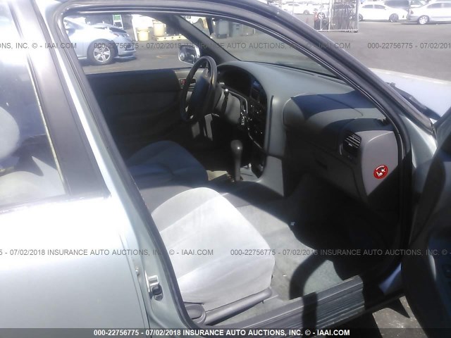 JT2BF12K2T0170627 - 1996 TOYOTA CAMRY LE/XLE/SE ღია ლურჯი ფოტო 5