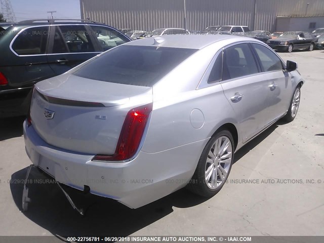 2G61N5S36J9158864 - 2018 CADILLAC XTS LUXURY SILVER photo 4