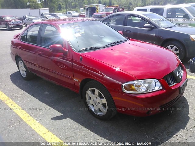 3N1CB51D05L549376 - 2005 NISSAN SENTRA 1.8/1.8S RED photo 1