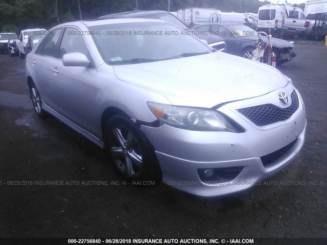 4T1BF3EKXBU155942 - 2011 TOYOTA CAMRY SE/LE/XLE ვერცხლისფერი ფოტო 6