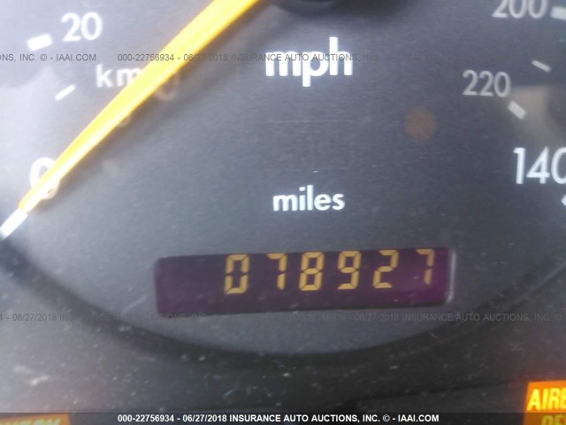 4JGAB72E5YA182991 - 2000 MERCEDES-BENZ ML 430 栗色 照片 7