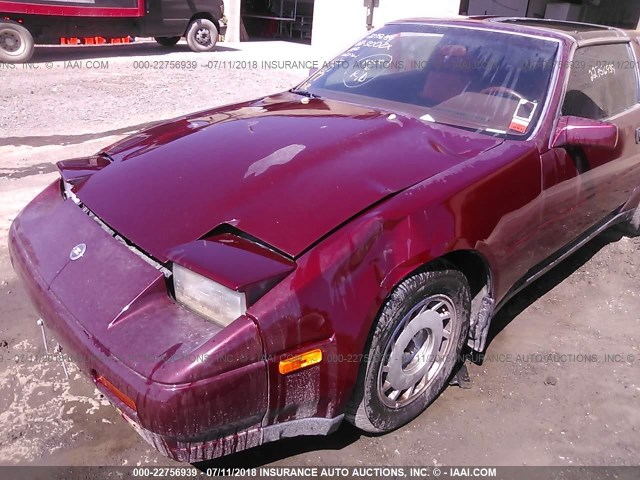 JN1HZ16S1JX203322 - 1988 NISSAN 300ZX 2+2 RED photo 6