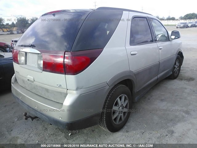 3G5DA03E34S560672 - 2004 BUICK RENDEZVOUS CX/CXL WHITE photo 4