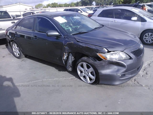 4T1BE46K49U298810 - 2009 TOYOTA CAMRY SE/LE/XLE GRAY photo 1