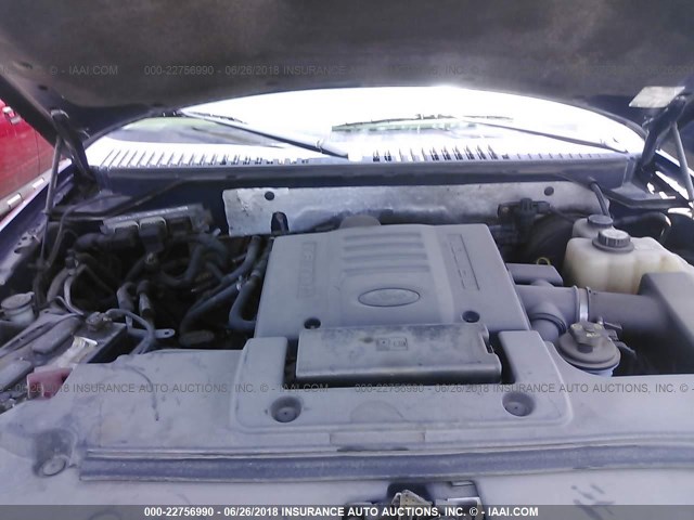1FMFU16577LA99508 - 2007 FORD EXPEDITION XLT ლურჯი ფოტო 10