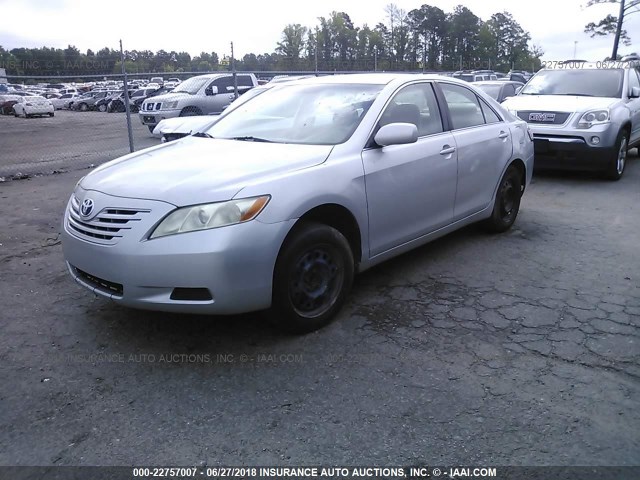 4T1BE46K38U259026 - 2008 TOYOTA CAMRY CE/LE/XLE/SE SILVER photo 2