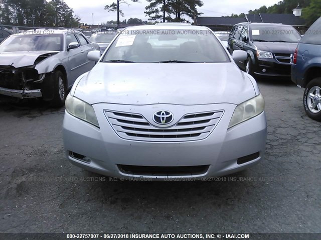 4T1BE46K38U259026 - 2008 TOYOTA CAMRY CE/LE/XLE/SE SILVER photo 6