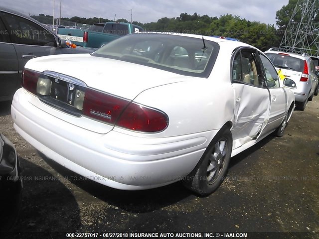 1G4HR54K44U251793 - 2004 BUICK LESABRE LIMITED WHITE photo 4