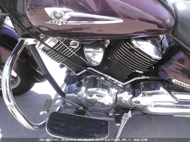 JYAVP11E86A090675 - 2006 YAMAHA XVS1100 A BURGUNDY photo 9