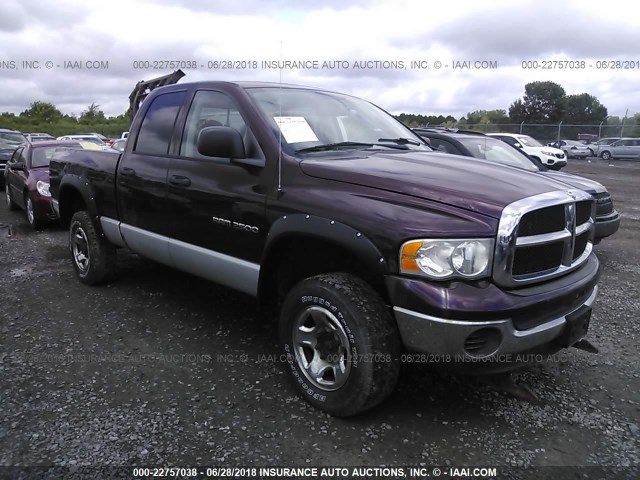 3D7KU28D74G136407 - 2004 DODGE RAM 2500 ST/SLT 勃艮第红 照片 1