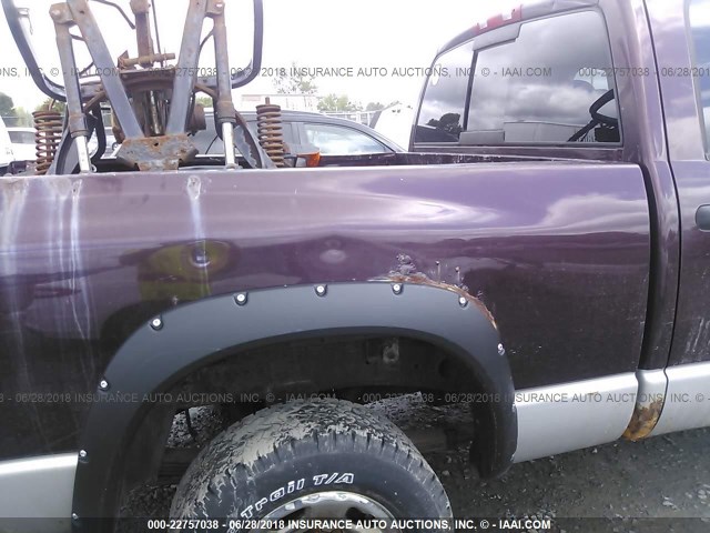 3D7KU28D74G136407 - 2004 DODGE RAM 2500 ST/SLT 勃艮第红 照片 6
