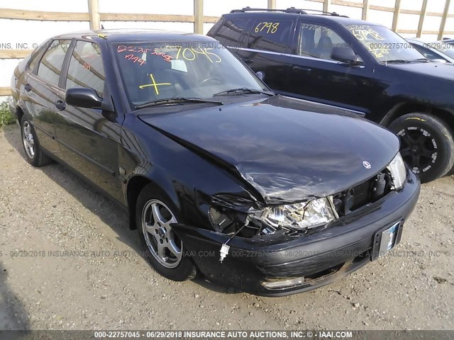 YS3DD55H212046705 - 2001 SAAB 9-3 BLACK photo 1