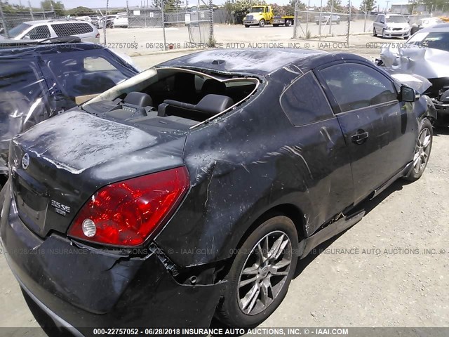 1N4BL24E58C125514 - 2008 NISSAN ALTIMA 3.5SE BLACK photo 4