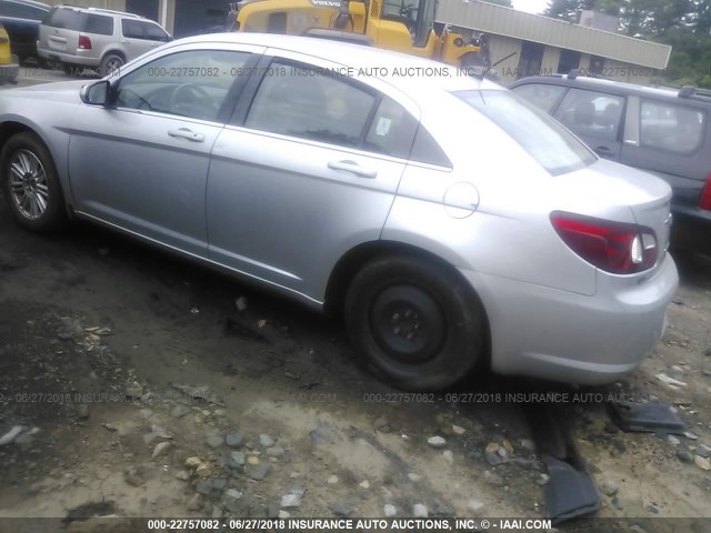 1C3LC56R87N526532 - 2007 CHRYSLER SEBRING TOURING SILVER photo 3