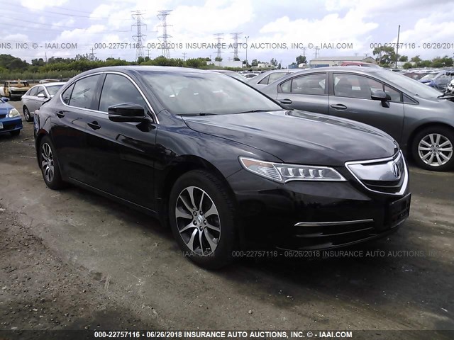 19UUB1F35FA027864 - 2015 ACURA TLX BLACK photo 1