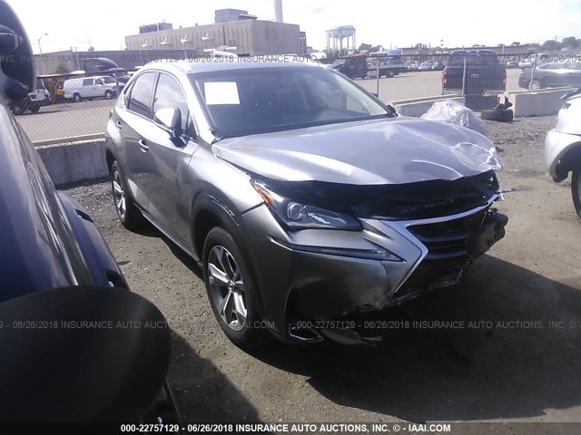 JTJBARBZ9H2099369 - 2017 LEXUS NX 200T/BASE/F SPORT GRAY photo 1