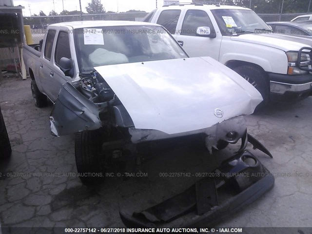 1N6ED29XX4C467174 - 2004 NISSAN FRONTIER CREW CAB XE V6 SILVER photo 1