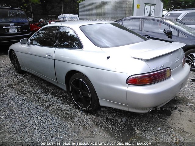 JT8CD32Z2X1005508 - 1999 LEXUS SC 300 SILVER photo 3