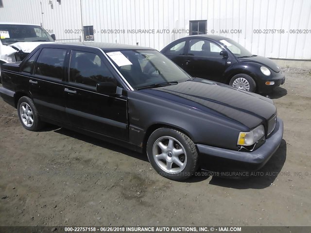 YV1LS5549T1281210 - 1996 VOLVO 850 GLT BLACK photo 1