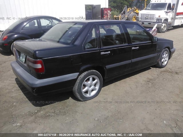 YV1LS5549T1281210 - 1996 VOLVO 850 GLT BLACK photo 4