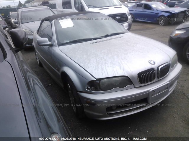 WBABR3340YEA82292 - 2000 BMW 323 CI SILVER photo 1