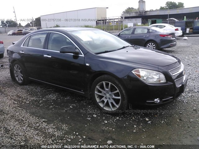 1G1ZK577884259656 - 2008 CHEVROLET MALIBU LTZ 黑色 照片 1