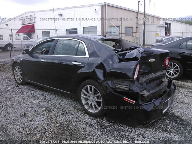 1G1ZK577884259656 - 2008 CHEVROLET MALIBU LTZ 黑色 照片 3