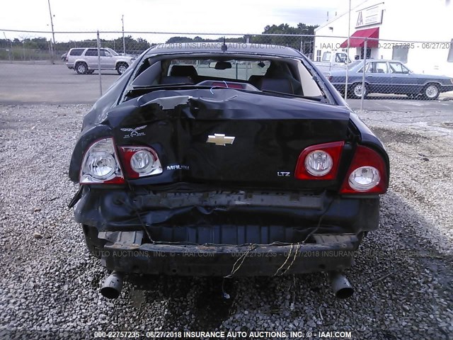 1G1ZK577884259656 - 2008 CHEVROLET MALIBU LTZ 黑色 照片 6