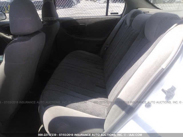 1G1ND52J3Y6109552 - 2000 CHEVROLET MALIBU WHITE photo 8